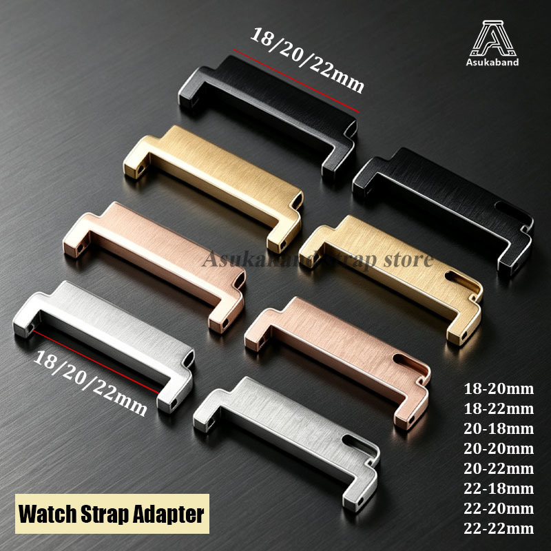 Watch Band Connector - 2 stuks snelkoppeling horlogebandadapter horlogeaccessoires 18mm
