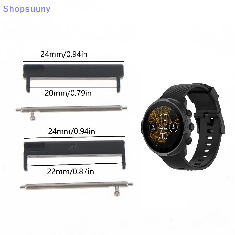 Smartwatch Watch Accessories - [SU]1 paar 24 mm naar 22
