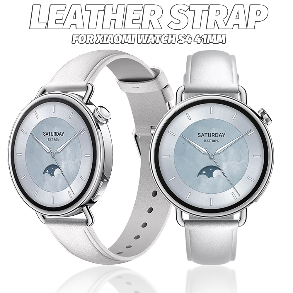 Xiaomi Smartwatch S4 Accessories - Zachte Lederen Band voor Xiaomi Horloge