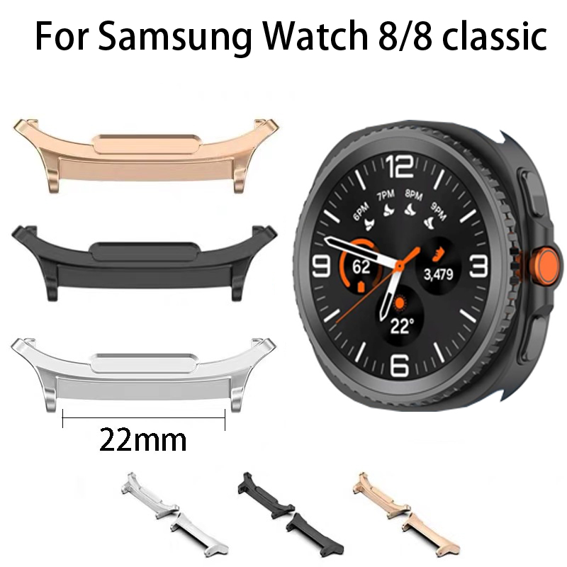 Watch Band Connector - 2 Stuks Rvs Connector voor Samsung