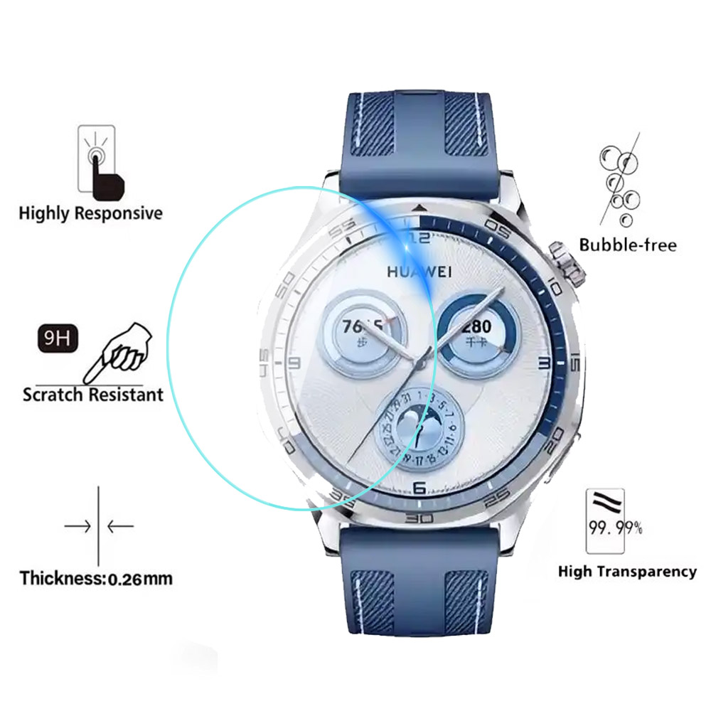 Gehard glas voor Huawei Watch  - Huawei Smartwatch Accessories recensie en prijs