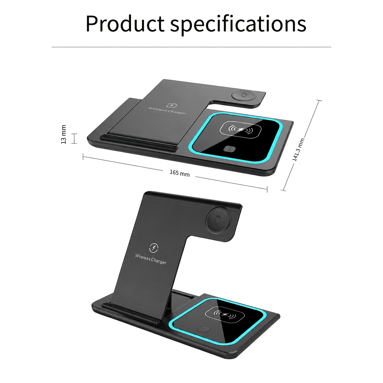 3-in-1 draadloze oplaadstandaa - Watch Charging Dock recensie en prijs