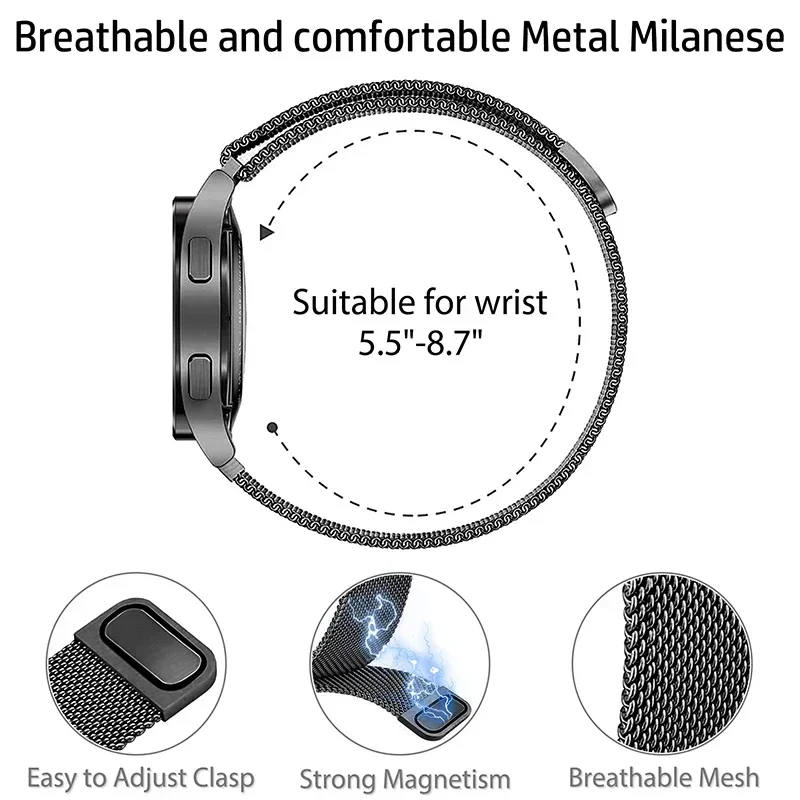 Milanese lus voor Apple Watch  - Smartwatch Watch Accessories For Women recensie en prijs