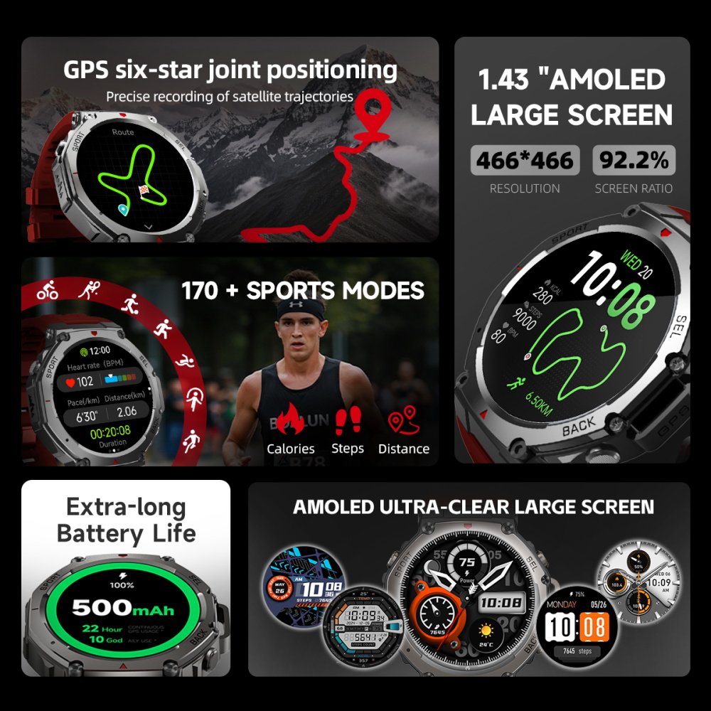 SKMEI Militaire Outdoor Sport  - Smartwatch Touch recensie en prijs