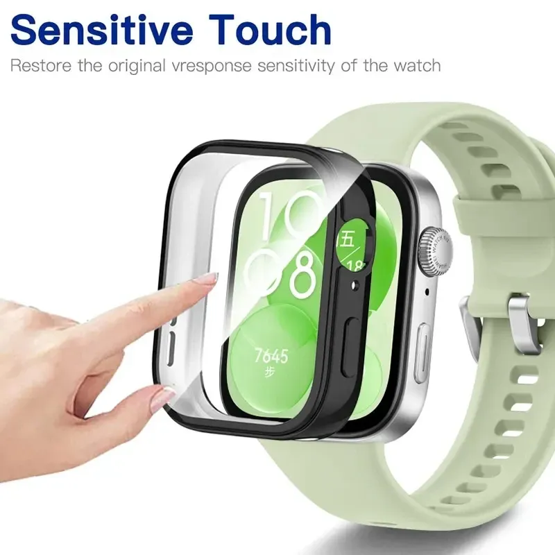 Glazen + Pc Case Voor Huawei H - Smartwatch Watch Accessories For Women recensie en prijs