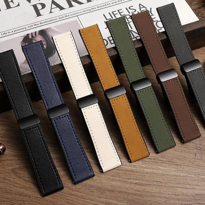 20 22 mm 18 mm leer + silicone - Xiaomi Smartwatch S4 Accessories recensie en prijs