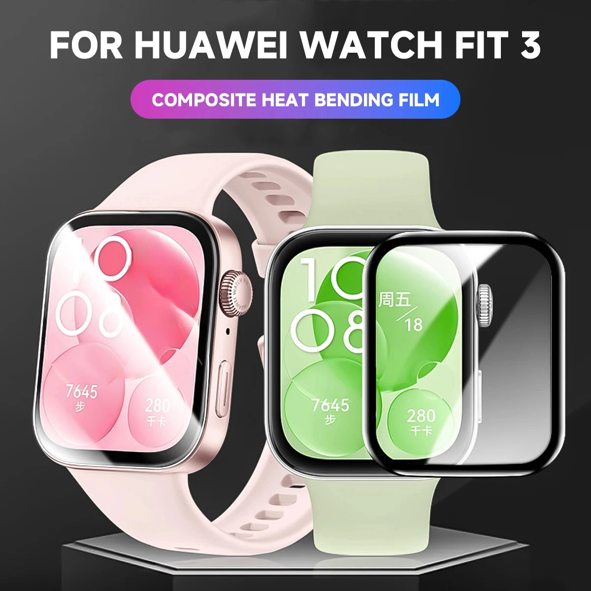 3d Screen Protector Voor Huawe - Huawei Smartwatch Accessories recensie en prijs